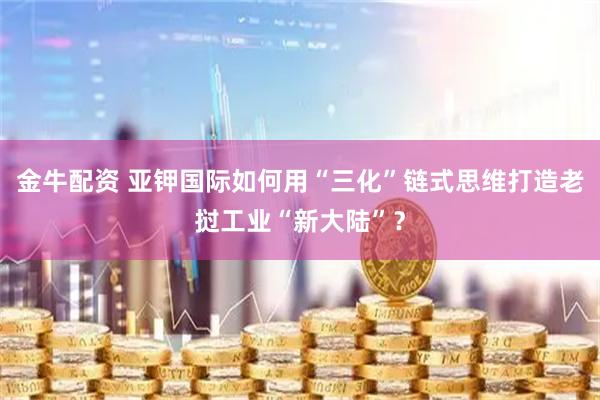 金牛配资 亚钾国际如何用“三化”链式思维打造老挝工业“新大陆”？