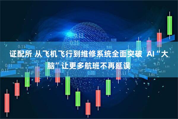 证配所 从飞机飞行到维修系统全面突破  AI“大脑”让更多航班不再延误