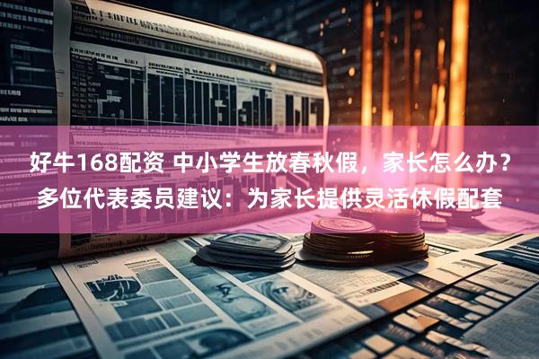 好牛168配资 中小学生放春秋假，家长怎么办？多位代表委员建议：为家长提供灵活休假配套